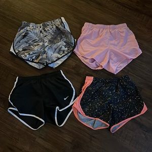 nike dry tempo youth m shorts sold together